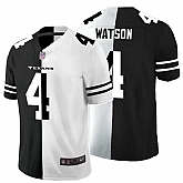 Nike Texans 4 Deshaun Watson Black And White Split Vapor Untouchable Limited Jersey Dyin,baseball caps,new era cap wholesale,wholesale hats
